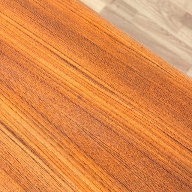 Small Square Dining Table in Teak, Denmark, 1950s-1960s For Sale - Image 12 of 13