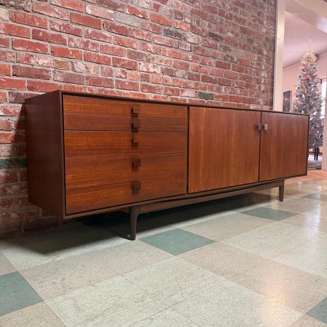 Vintage mid-century Danish modern sideboard or credenza designed by Ib Kofod-Larsen for G-Plan’s ‘Danish Design’ range of...