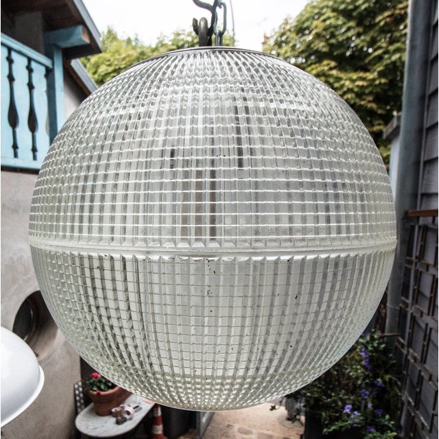 Vintage Holophane Ball, 1970s For Sale - Image 8 of 9