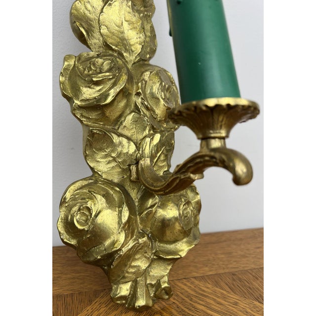 Vintage French Wall Sconces, Set of 2 For Sale - Image 5 of 11