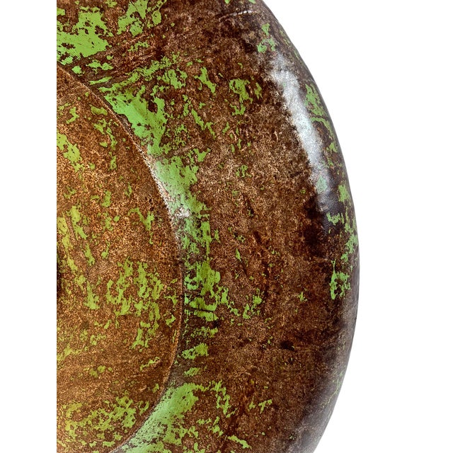 Bronze Large Antique Bronze Gong For Sale - Image 8 of 9