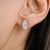 Fine Diamond Cluster Pear Shaped Stud Earrings in 18K Gold to make a statement with your look. You shall need stud...