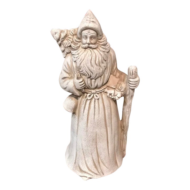 Vintage Late 20th Century Santa’s Factory Old World Santa by Paul Minor