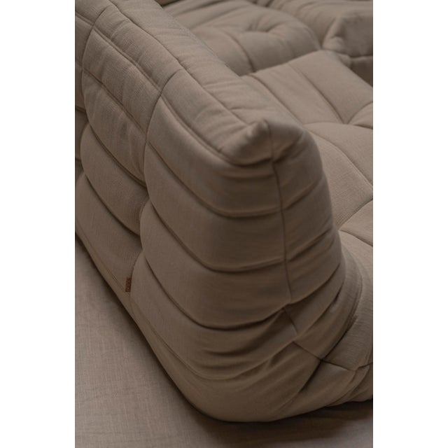 Togo Sofa Set by Michel Ducaroy for Ligne Roset, 1973, Set of 3 For Sale - Image 11 of 18
