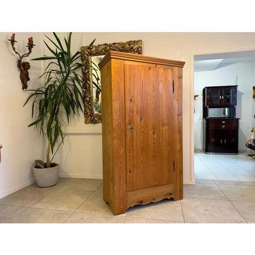 Rustic Biedermeier Bread Cabinet For Sale - Image 3 of 13