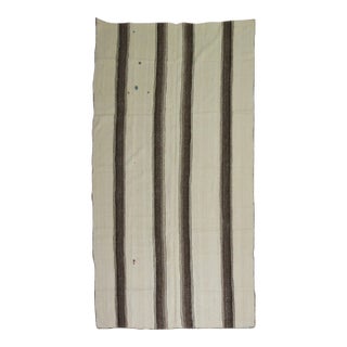 Vintage Turkish Kilim - 5'6" x 10'5" For Sale
