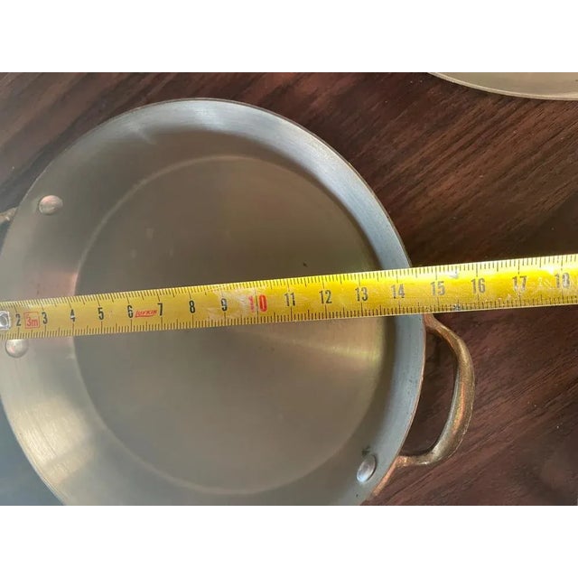 Copper Frying Pan Set, Set of 6 For Sale - Image 6 of 9