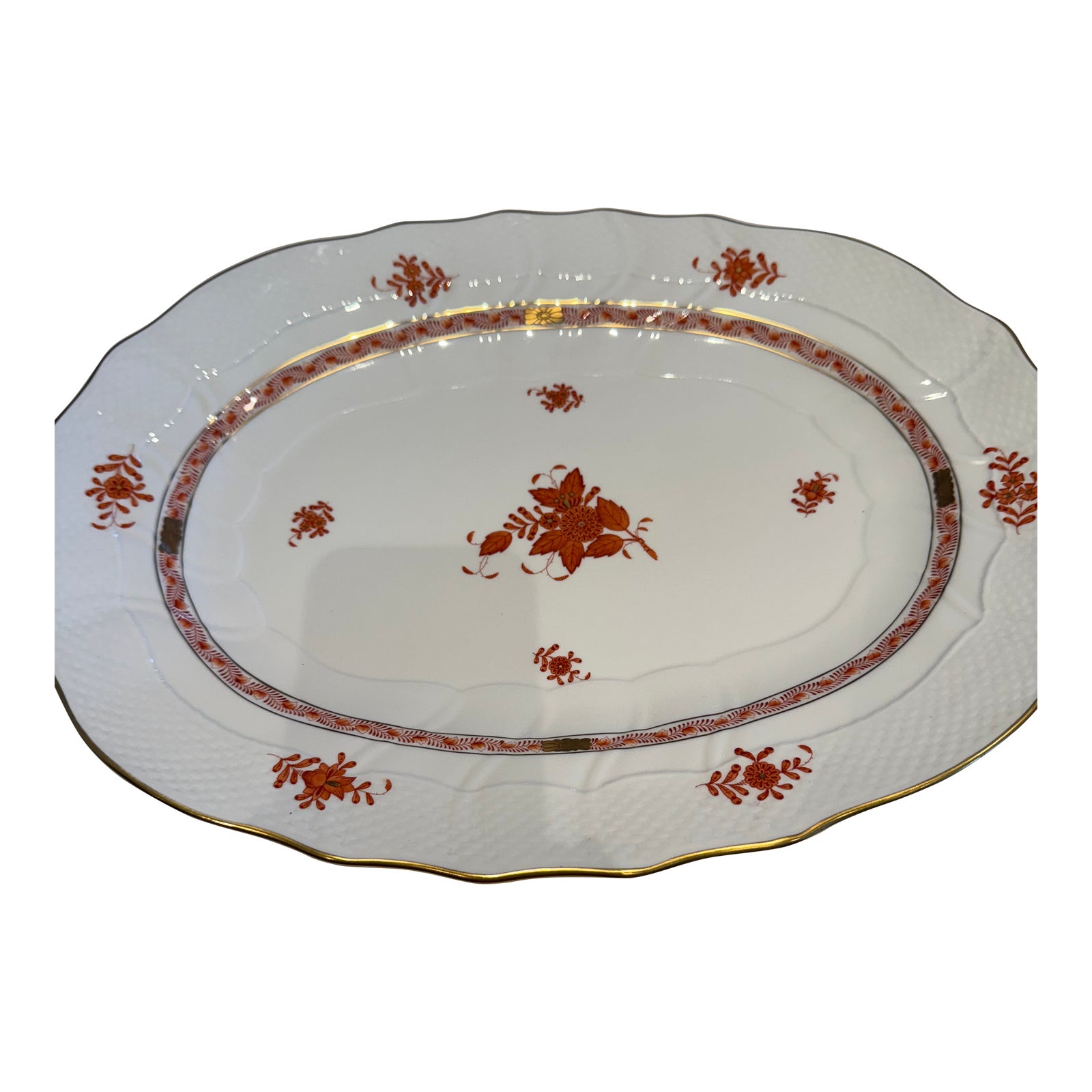 Herend Hungary Porcelain Serving Platter