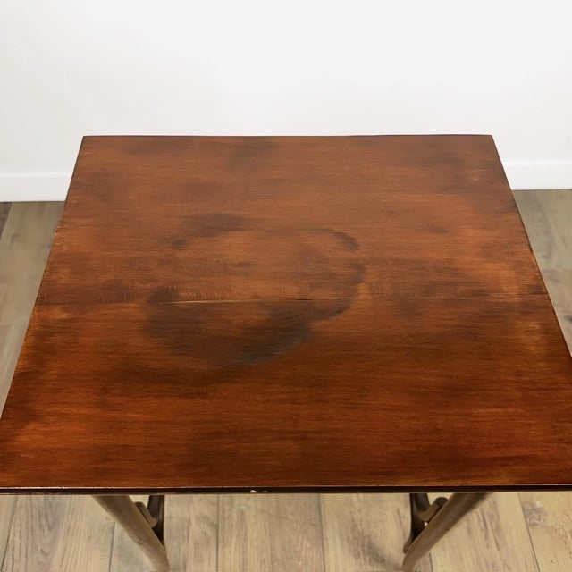 Art Nouveau No. 10 Nesting Tables by Michael Thonet for Thonet, 1900s, Set of 4 For Sale - Image 13 of 18