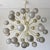 Italian 21st Century Nova Polished Brass Glossy Gray Murano Sputnik Chandelier by Fabio LTD For Sale - Image 3 of 7