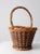 Farmhouse Vintage Wicker Basket For Sale - Image 3 of 13