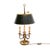 Antique French Brass and Tole Bouillotte Table Lamp, 1920s For Sale - Image 10 of 10