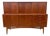 Mid 20th Century Danish Modern Compact Teak Highboard For Sale