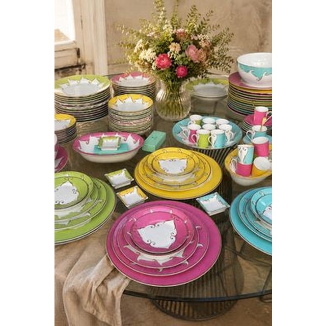 Follement Dinnerware Set by Christian Lacroix for Christofle, 1997, Set of 108 For Sale - Image 3 of 5