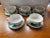 1950s Japanese Ironstone Ware Hand Painted Bowls & Saucers- 10 Pieces For Sale In New Orleans - Image 6 of 10