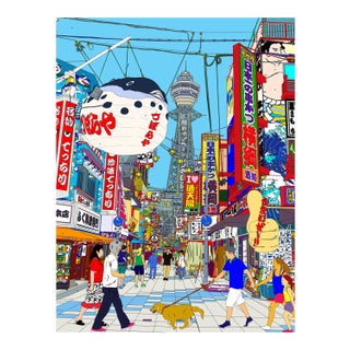 Around Shinsekai, Osaka, 2019 For Sale