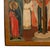 Antique Russian Orthodox Icon St. Helena & St. Constantine Marcarius & the True Cross 1820 For Sale - Image 4 of 11