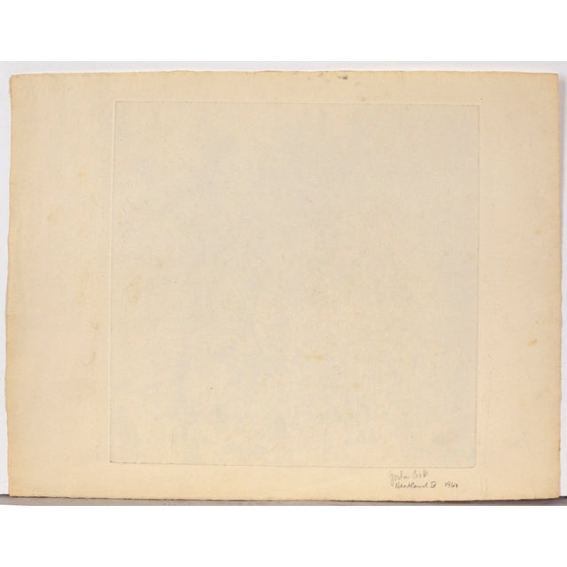 1960s Headland IV - Etching by Gordon Cook on Japanese Paper by Gordon Cook For Sale - Image 5 of 5