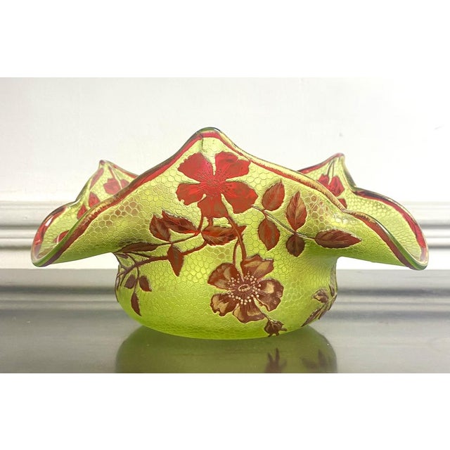 French Art Nouveau Baccarat Crystal Cup, 1880 For Sale - Image 15 of 16