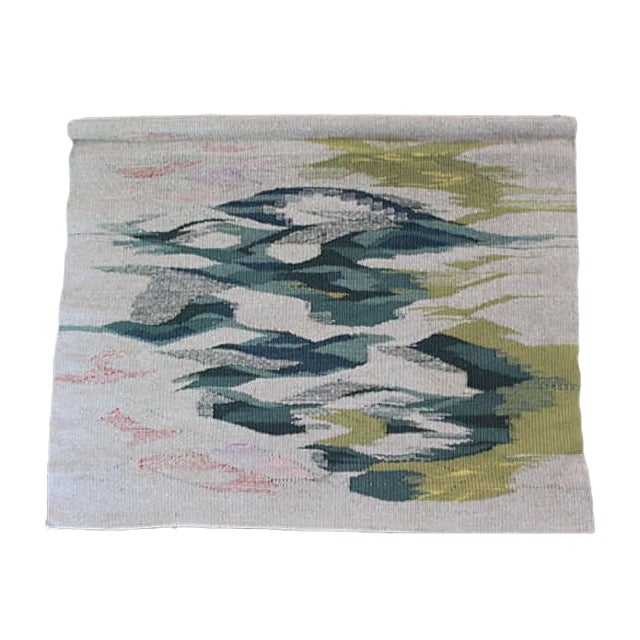 Danish Handwoven Wall Carpet by Emilie Mille Heerup, 1975 For Sale