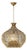 Cupola Metal Pendant, Brass For Sale
