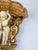 Late 19th Century Neoclassical Wall Console in Gold-Leaf Gilded Wood For Sale - Image 4 of 15