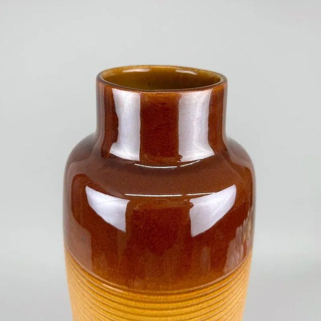 Large Mid-Century Ceramic Floor Vase, Czechoslovakia, 1960s For Sale - Image 4 of 7