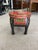 Mid 20th Century Vintage Handpainted Solid Wooden Elephant FootStool, 15 Inches Tall, Indian Style For Sale - Image 5 of 8