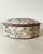 Mid 20th Century Mid Century Pink and Green Floral Box For Sale - Image 5 of 7