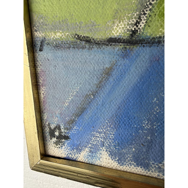 Knud Verner Laursen, West Jutland / Pair of Danish Landscapes, 1960s, Oil on Canvas For Sale - Image 4 of 9