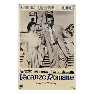Roman Holiday Movie Poster, 1953 For Sale