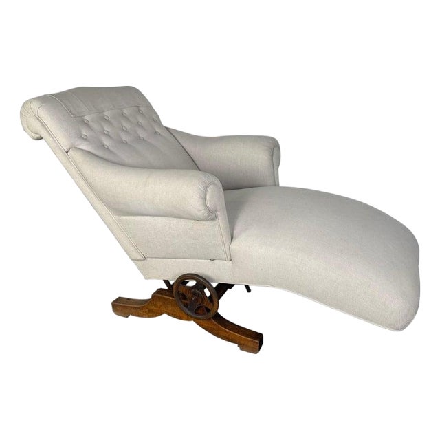 Antique Adjustable Sherz Lounge Chair For Sale