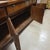 1960s Century Furniture Asian Modern Fruitwood Credenza With Brass Hardware For Sale - Image 10 of 10