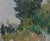 1970s Impressionist Forest Oil Painting, Original Ukrainian Art on Cardboard 60-70 For Sale - Image 5 of 6