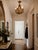 Vintage Italian Brass Chandelier, 1950s For Sale - Image 9 of 10
