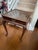 Vintage Henredon Aston Court Collection, Queen Ann Style Mahogany Side Table For Sale - Image 4 of 6
