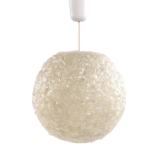 Vintage Hanging Lamp with Coarse Structure, Germany, 1960s For Sale