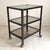 Vintage Serving Cart in Metal, 1970s For Sale - Image 10 of 10
