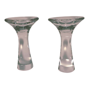 1960s Signed Tapio Wirkala Candle Holders - a Pair