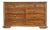 Bernhardt Furniture Solid Cherry Italian Neoclassical Tuscan Style 68" Double Dresser 327-043 For Sale