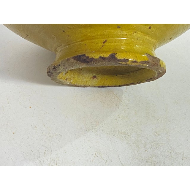 Middle Eastern Pottery Art Bowl For Sale - Image 9 of 12