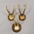 1900 - 1909 Antique Set of Six Roe Deer Trophies on Turned Plaques Germany ca.1900s For Sale - Image 5 of 7