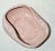 Late 20th Century Vintage McCoy Pink and White Organic Bowl Serveware For Sale - Image 5 of 10