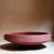 Red Stoneware Pinakio Plate with Handles by Elena Vasilantonaki For Sale - Image 4 of 6