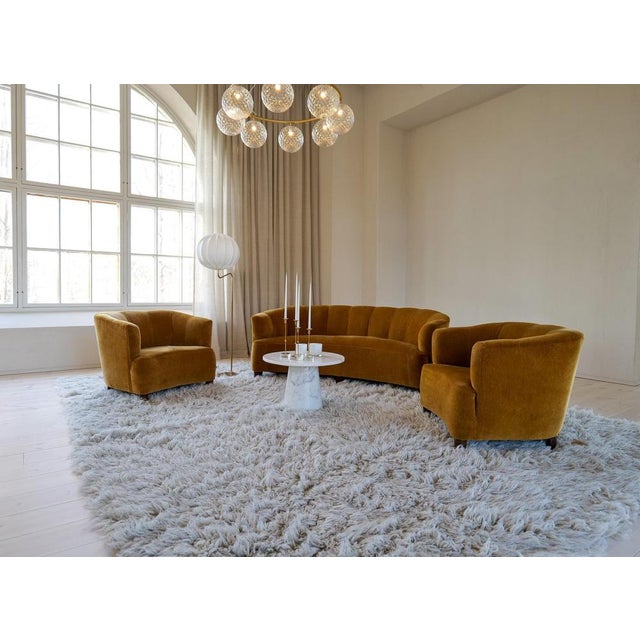 Mid-Century Modern Mid-Century Modern Brass Floor Lamp from Bergboms, Sweden, 1970s For Sale - Image 3 of 11