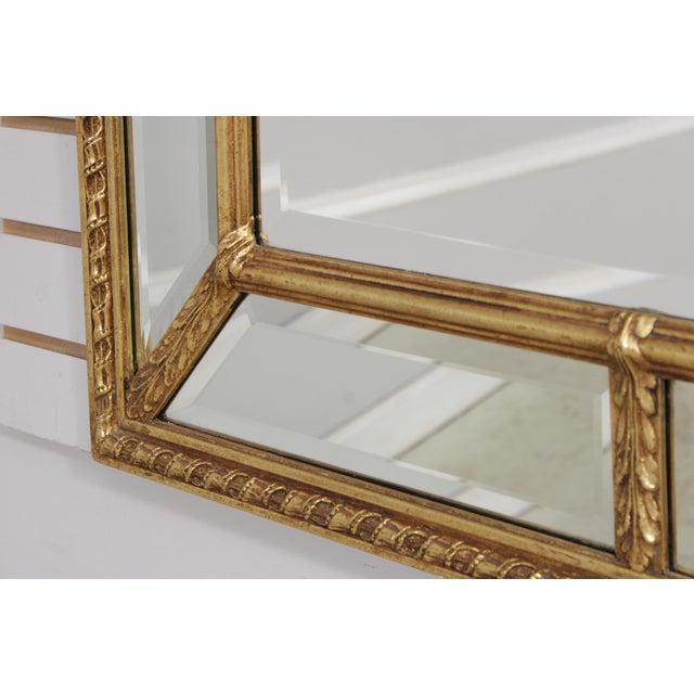 Friedman Brothers Friedman Brothers Gilt Gold Horizontal Wall Mirror For Sale - Image 4 of 17