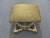 French Empire Style Carved X-Form Footstool For Sale - Image 9 of 12