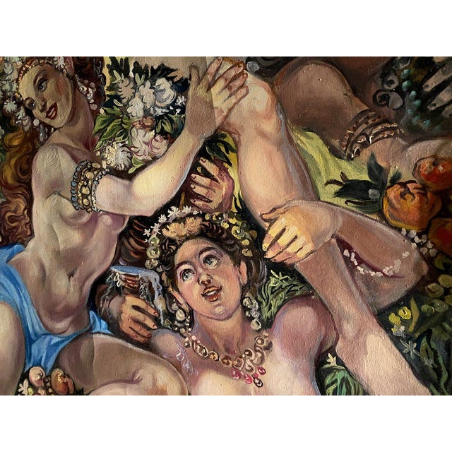 2000 - 2009 Oil Painting Union of Earth and Water Alexander Arkadievich Litvinov For Sale - Image 5 of 11