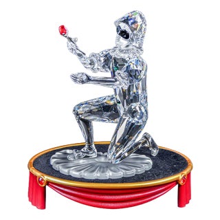 Harlequin Masquerade in Crystal by Swarovski For Sale