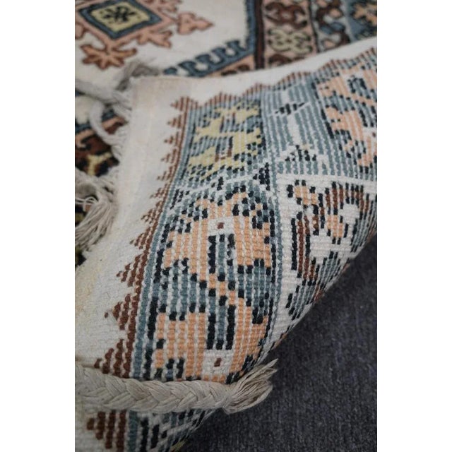 Tunisian Handmade Berber Rug For Sale - Image 5 of 6